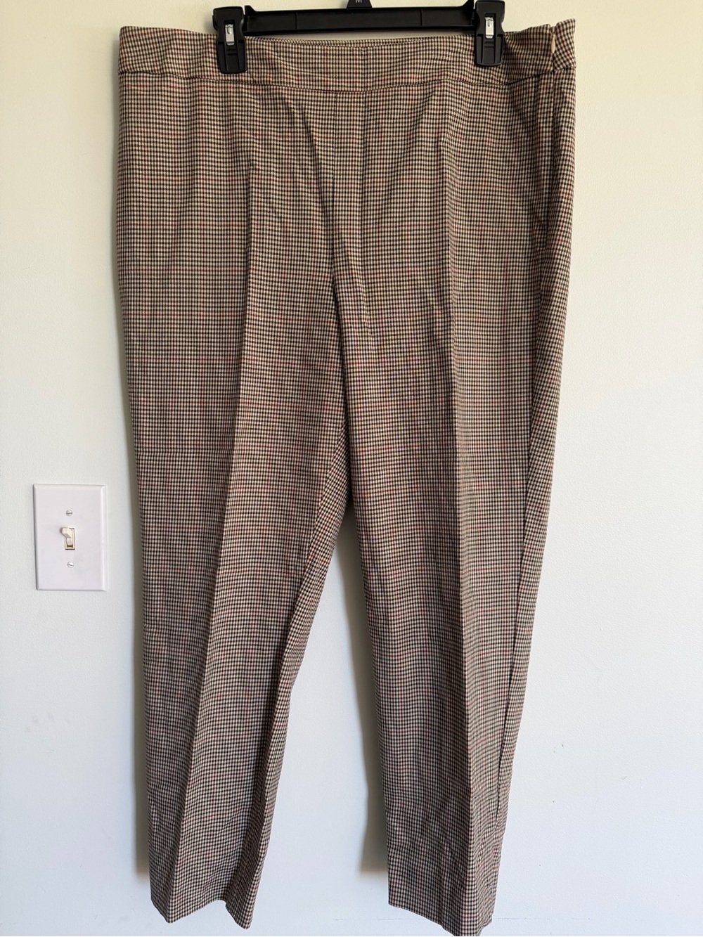 Talbots Women’s Brown Houndstooth Dress Pants